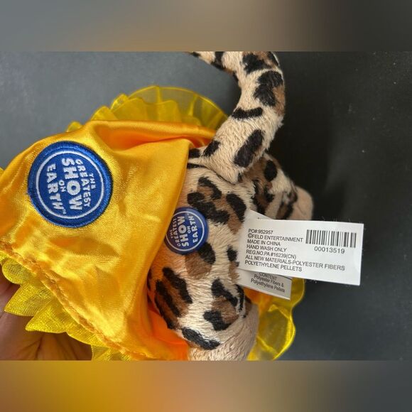 Greatest Show on Earth Leopard Cub 7" Plush Soft Stuffed Animal Toy Circus - Picture 7 of 10